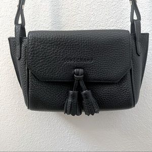 Longchamp Top Grain Leather Crossbody